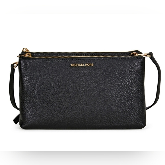 MICHAEL Michael Kors Adele Leather Crossbody Bag. - Picture 1 of 10